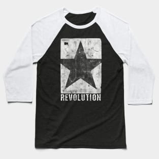Black Star Revolution Baseball T-Shirt